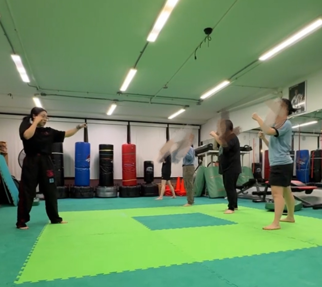 Krav Maga class in action